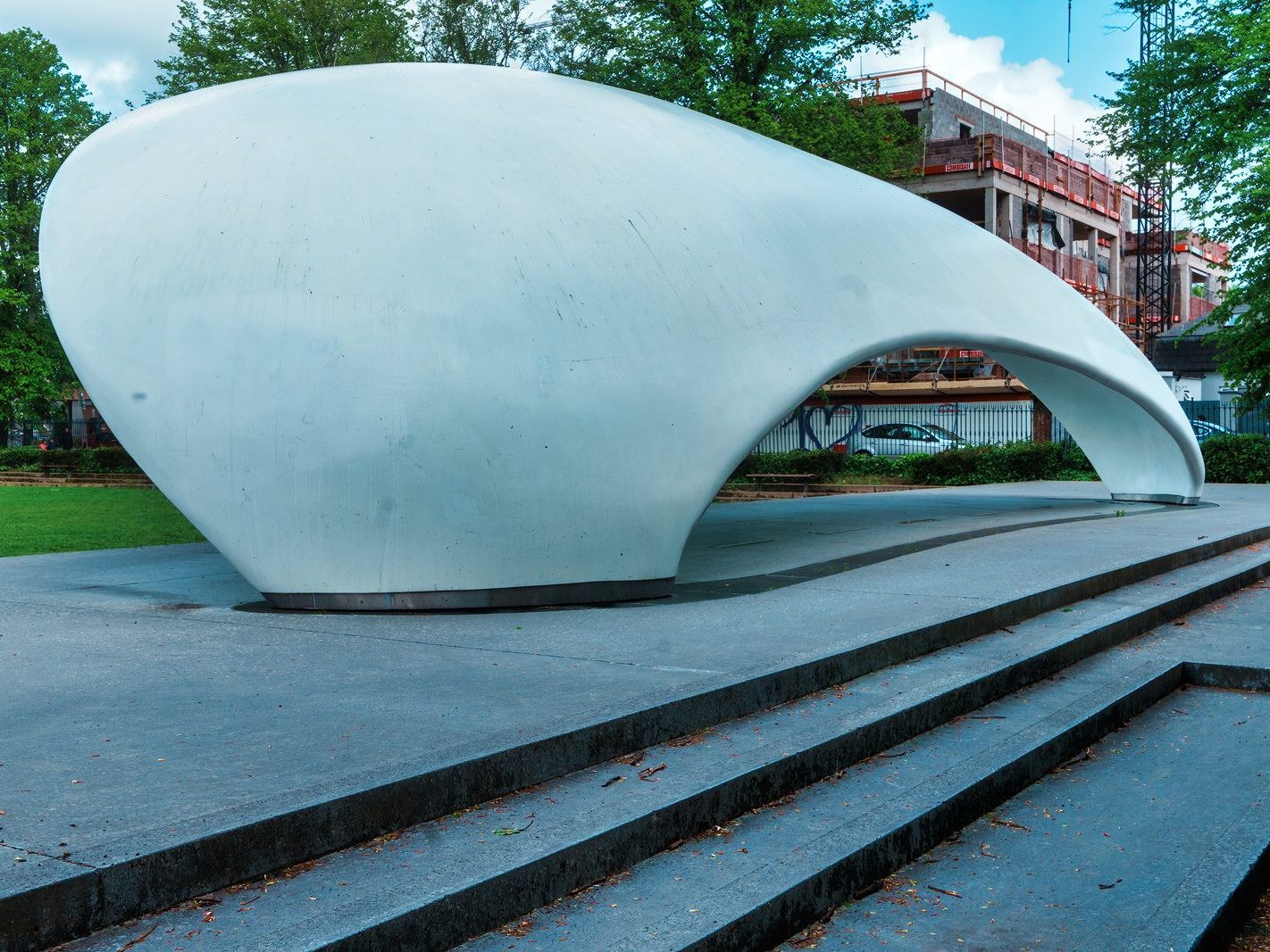 PAVILION OF LIGHT BY DARMODY ARCHITECTURE [BANDSTAND IN MARDYKE GARDENS IN CORK CITY] 012
